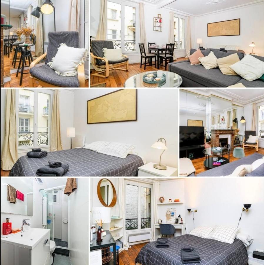 パリBright 2Br - Butte Montmartre | By Airnestアパートメント エクステリア 写真